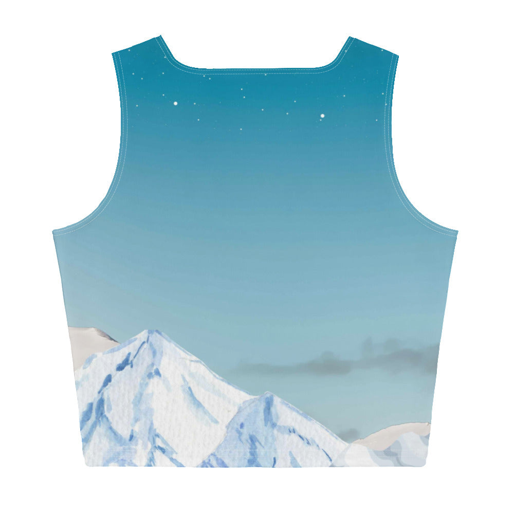 Schneeleoparden Designer-Top