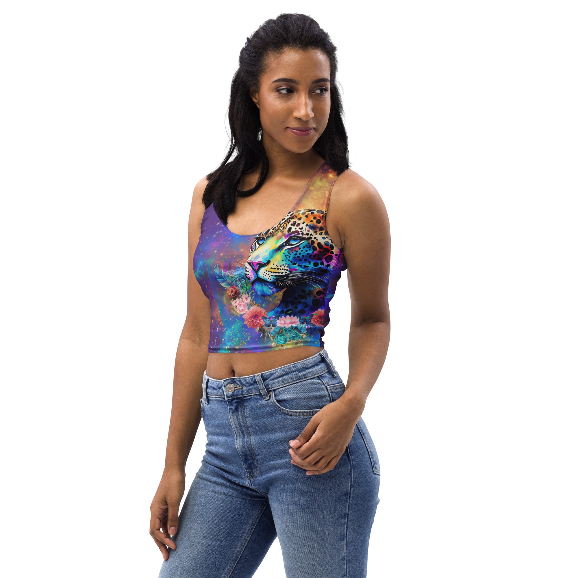 Leoparden Damen Top "Bagheera"