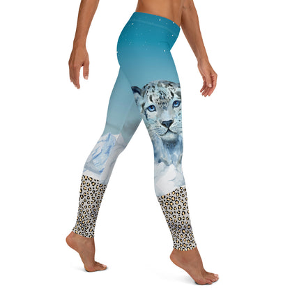 Schneeleoparden - Leggings (Eu) - Divine DeSein