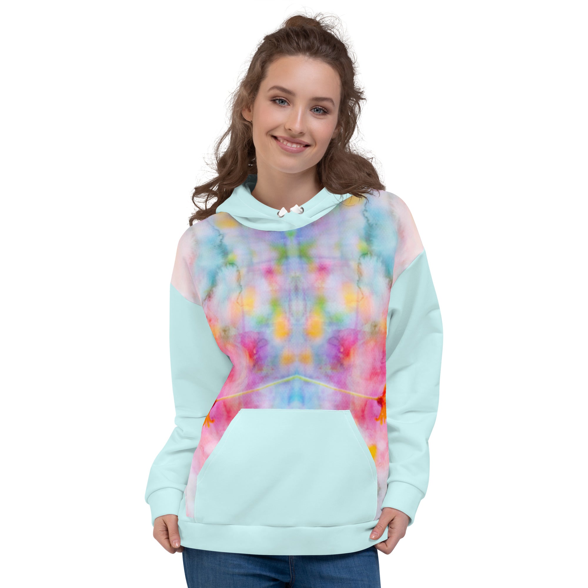 Aquarell Kapuzenpullover
