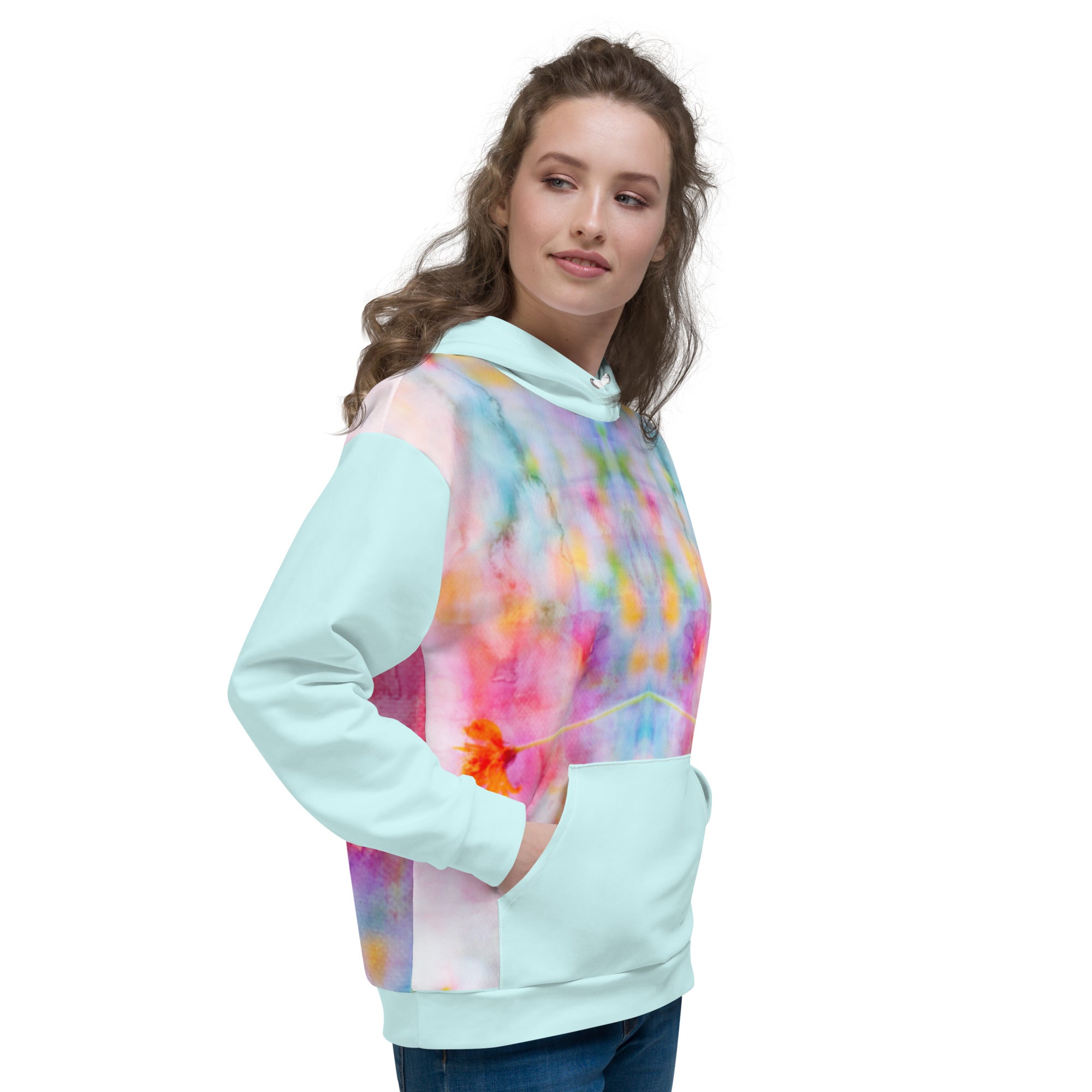 Aquarell Kapuzenpullover - Divine DeSein