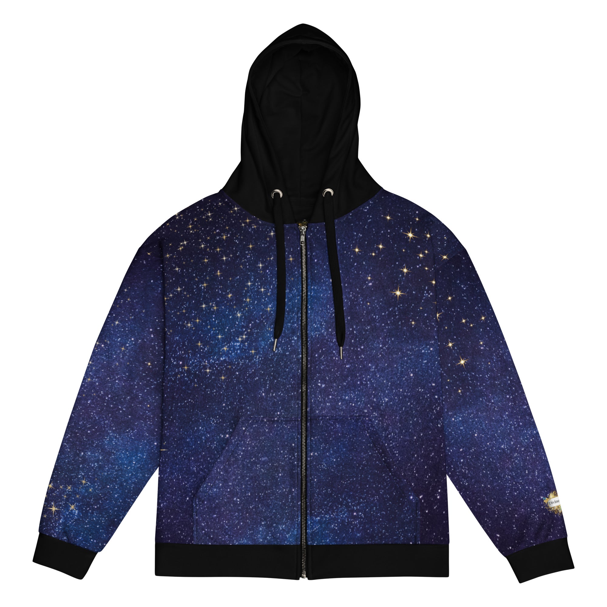Neith Göttin - Zip-Hoodie Universum