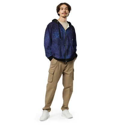 Neith Göttin - Zip-Hoodie Universum