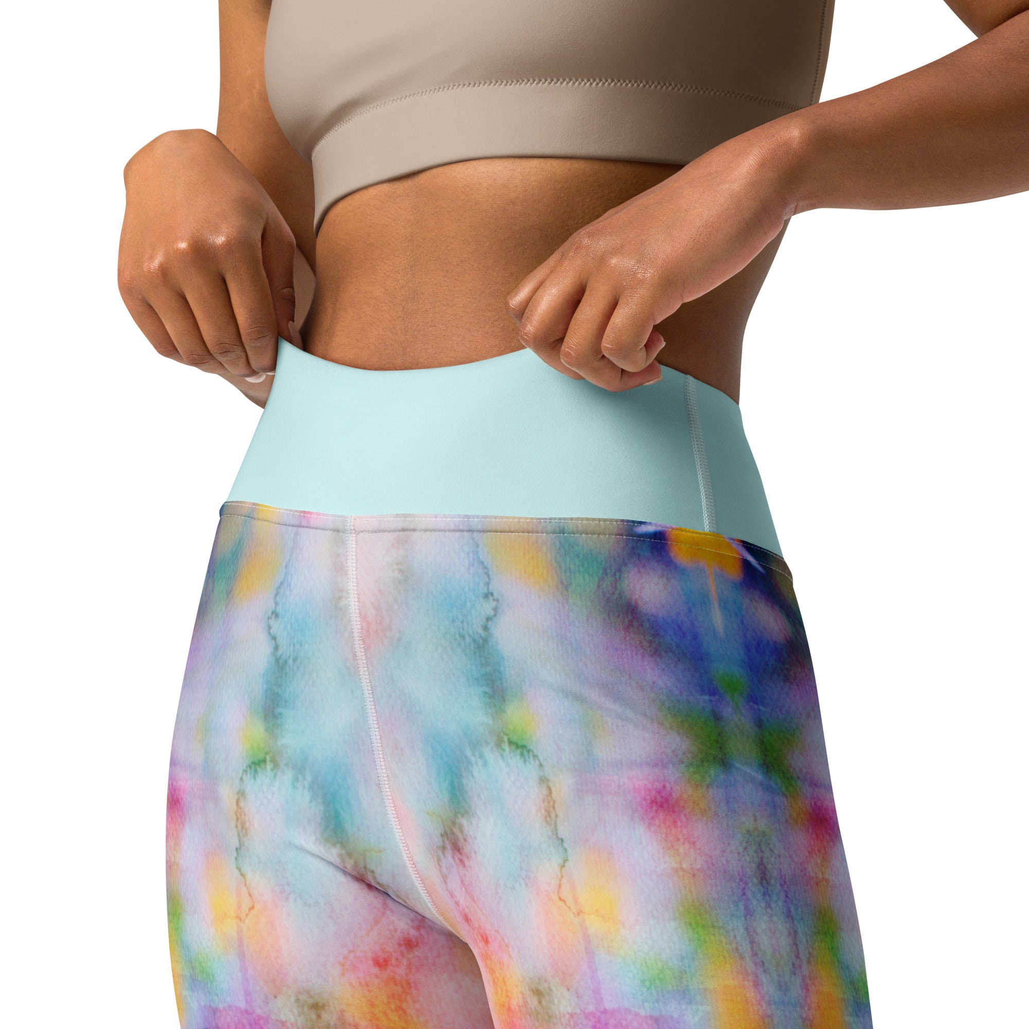 AQUARELL FLOW Leggings – High Waist - Divine DeSein