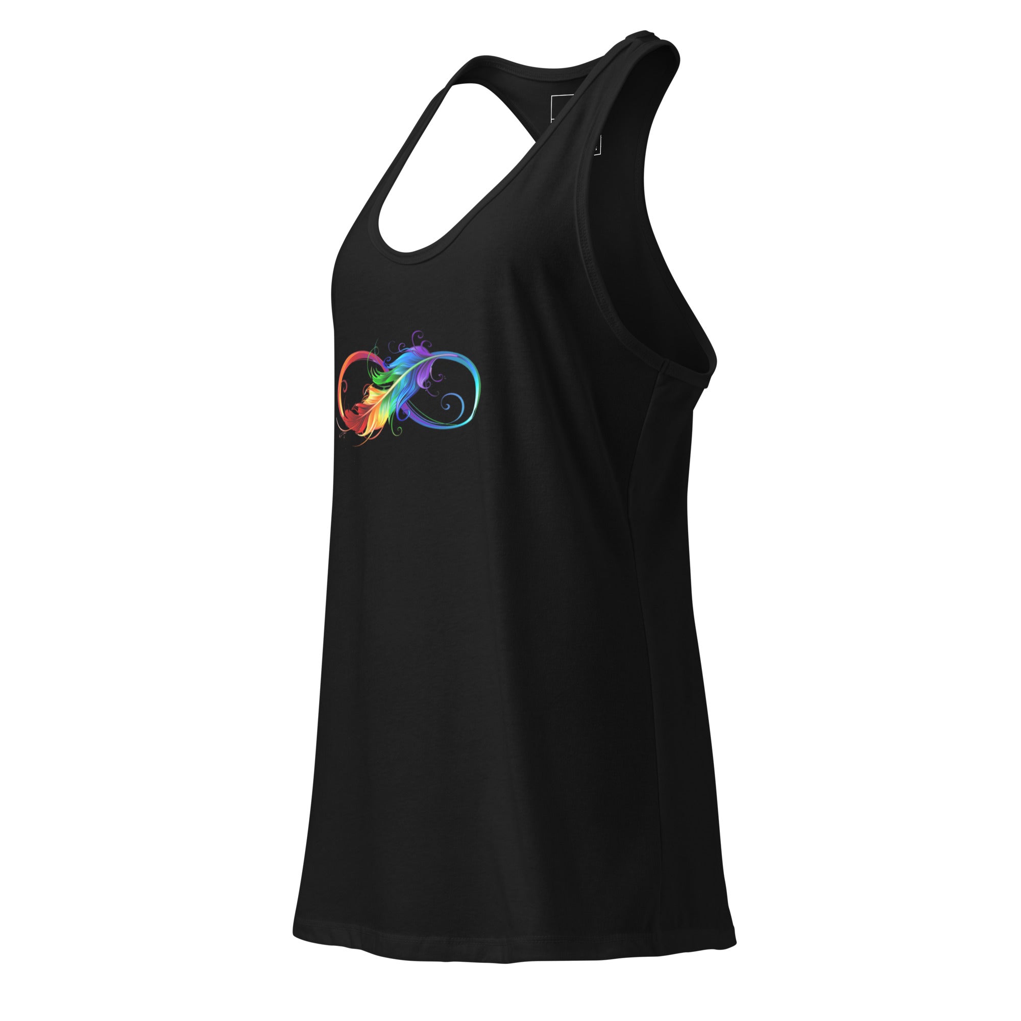 „Infinity“ Regenbogen-Tank Top für Damen - Divine DeSein